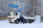Автомобильный завод Чайка-Сервис представляет кран Чайка-Tadano TM-ZE554HS на базе шасси HINO-500.