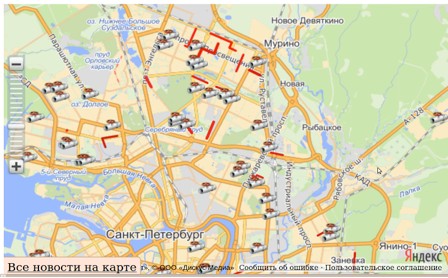 Карта теплотрасс спб