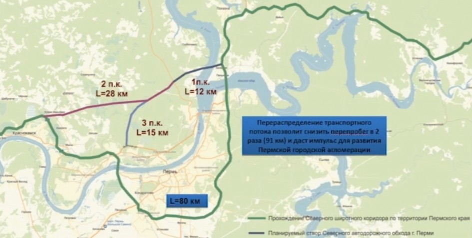 План нового моста в перми