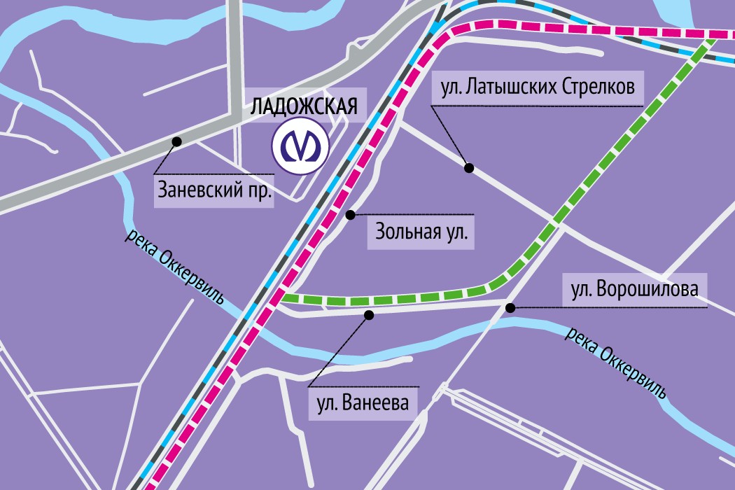 Схема ладожского вокзала санкт петербурга выход в метро