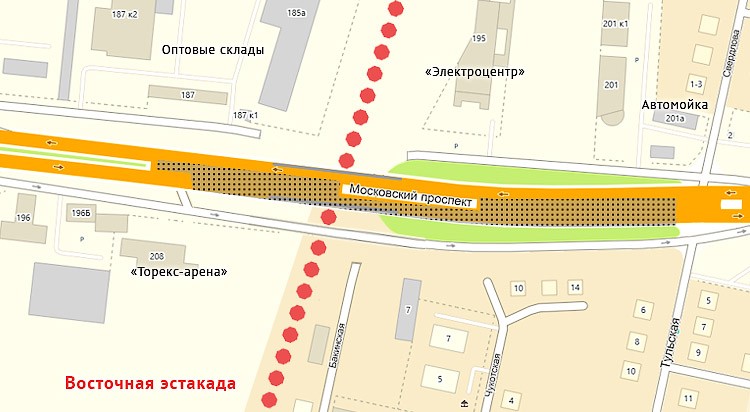 Проект восточная эстакада калининград