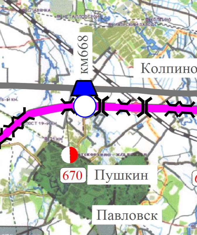Славянка карта пушкин спб