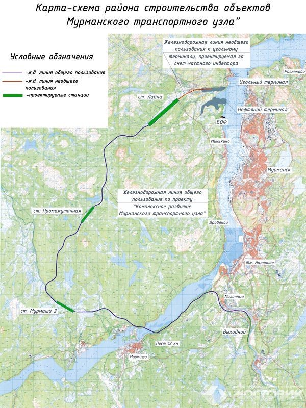 Комплексное развитие мурманского транспортного узла паспорт проекта