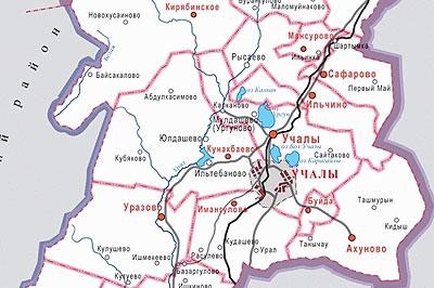 Туймазы агирово карта