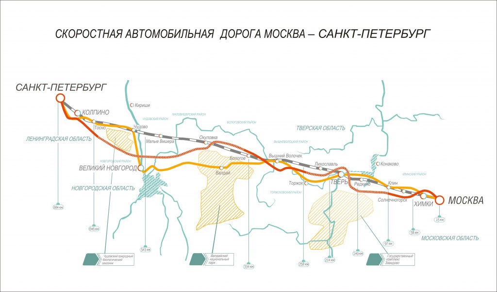 Москва санкт петербург м11